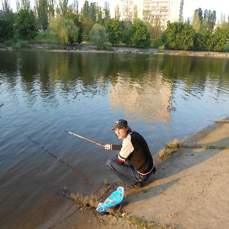 Apartment On Rusanivska Naberezhnaya 22 เคียฟ ภายนอก รูปภาพ